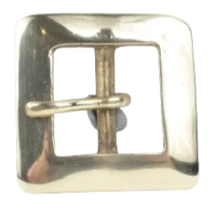 1 Inch 25mm Brass Square Belt Buckle