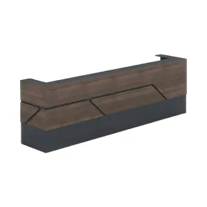 200 x 62 x 115cm Modern Rectangular Reception Office Counter Table S-3001J-20