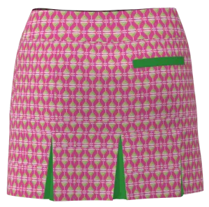 AB SPORT Women's Golf Skirt  BSKG05-MART1SPG PRINT:MARTINI