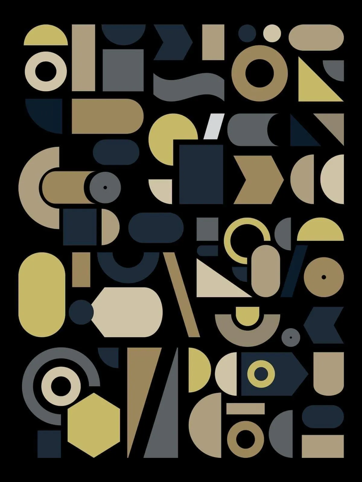 Abstract Geometry Tshirt