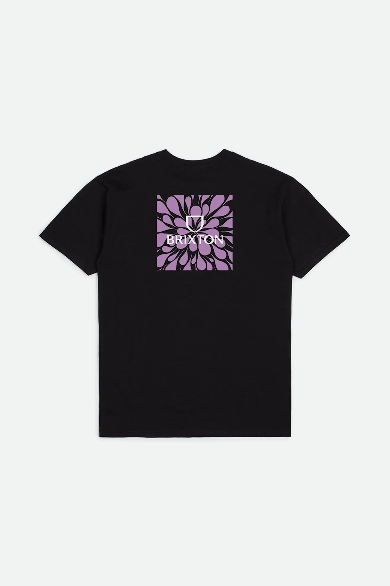 Alpha Square S/S Standard Tee - Black/Psyc