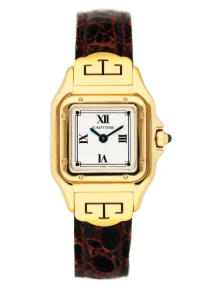 Cartier Panthere Les Styles W2504431 18K Yellow Gold Ladies Watch