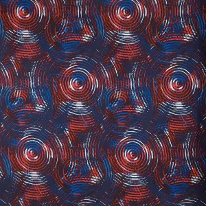 Circle Play - Circle Red White Blue 108" Wide Backing