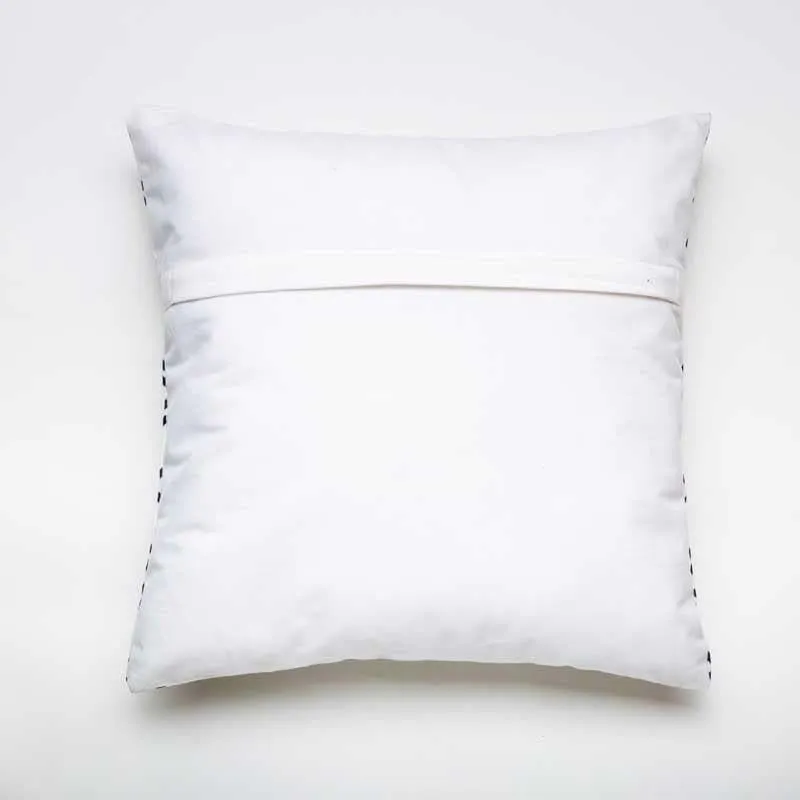 Crafted In Blue Cushion Cover