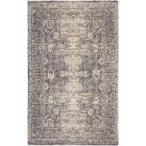 Edith Cream/Medium Gray/Charcoal Area Rug