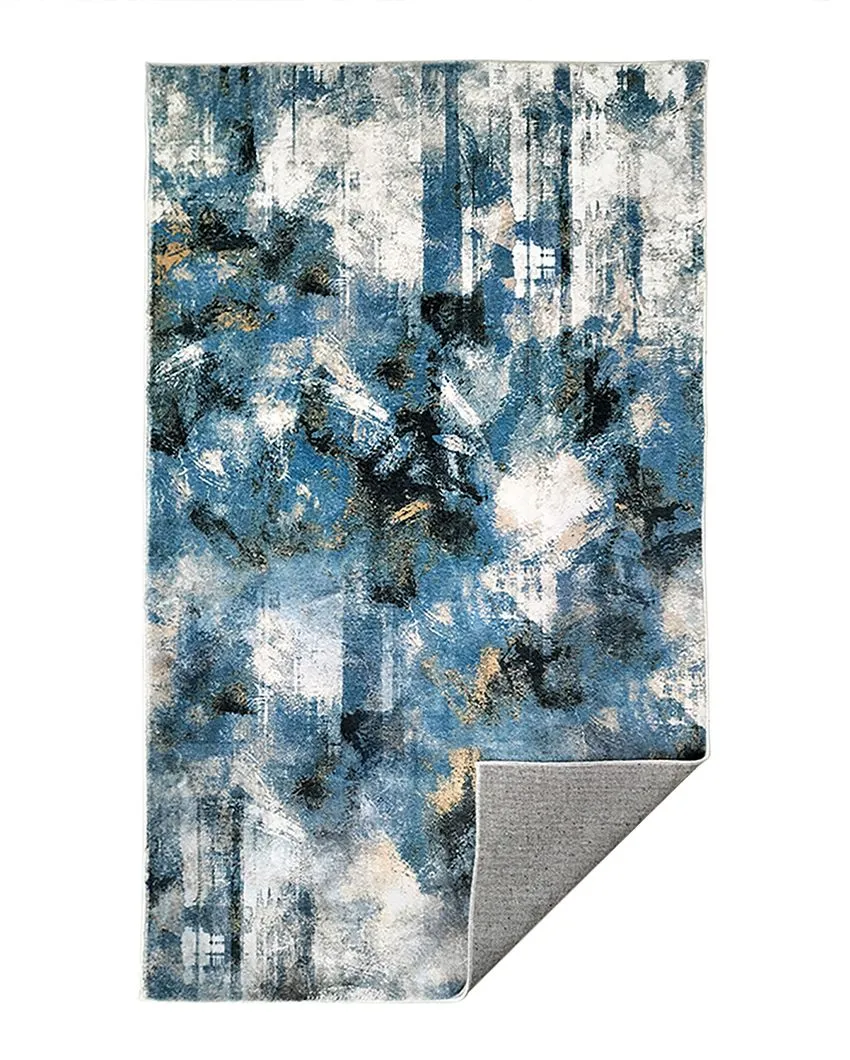 Elegant Polyester Woven Carpet | Washing  Machine Washable