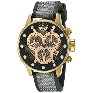 Invicta Men's S1 Rally Chrono Stainless Steel/Nylon/Polyurethane Watch 19627