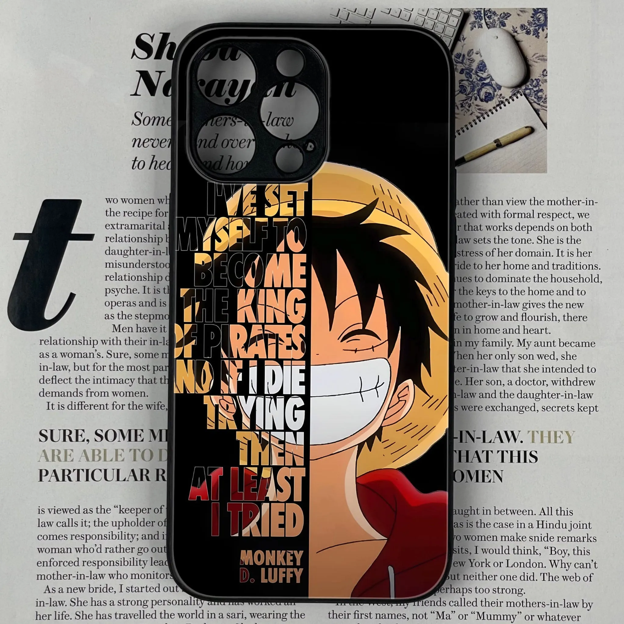 iPhone 12 pro Anime Series Glossy Phone Case