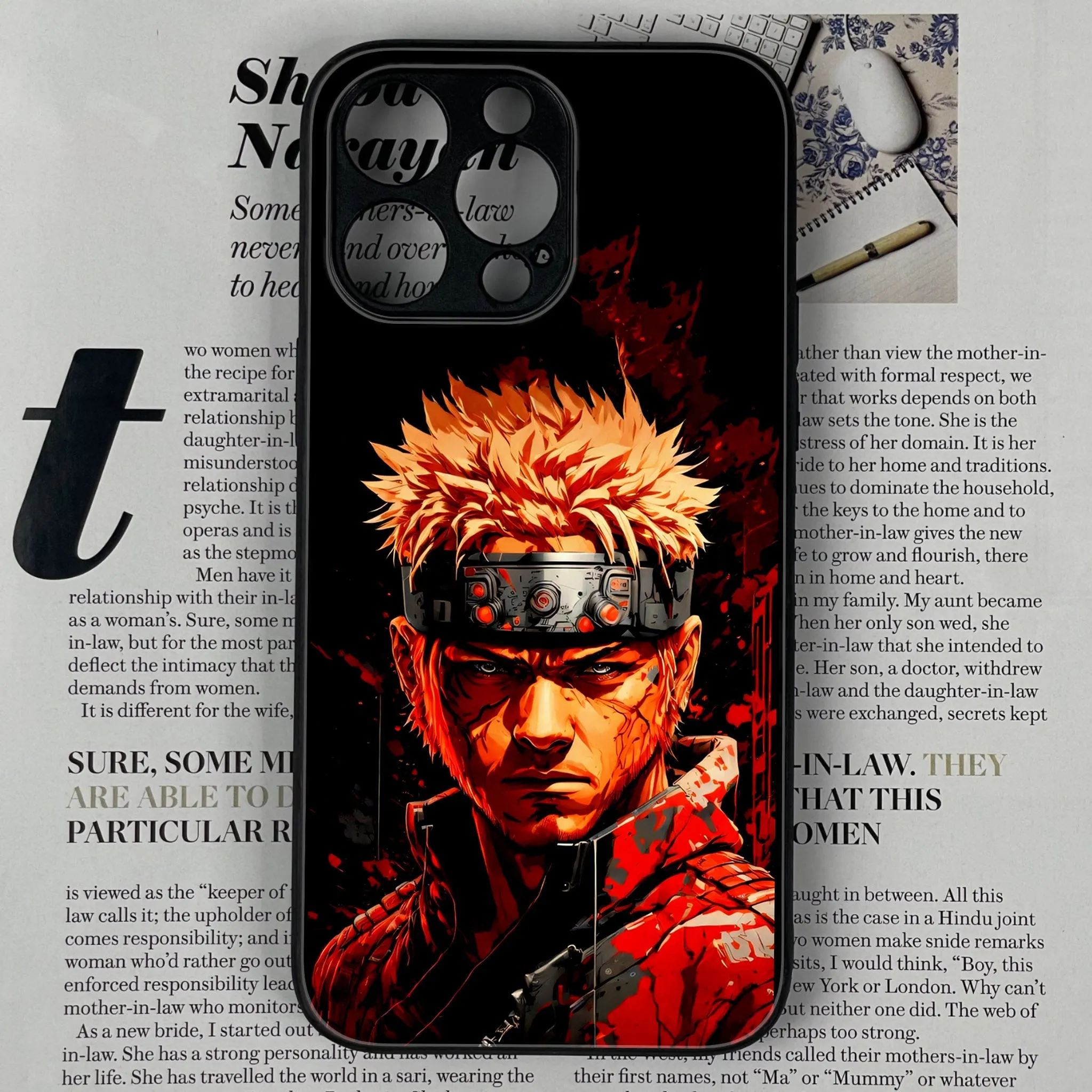 iPhone 12 pro Anime Series Glossy Phone Case