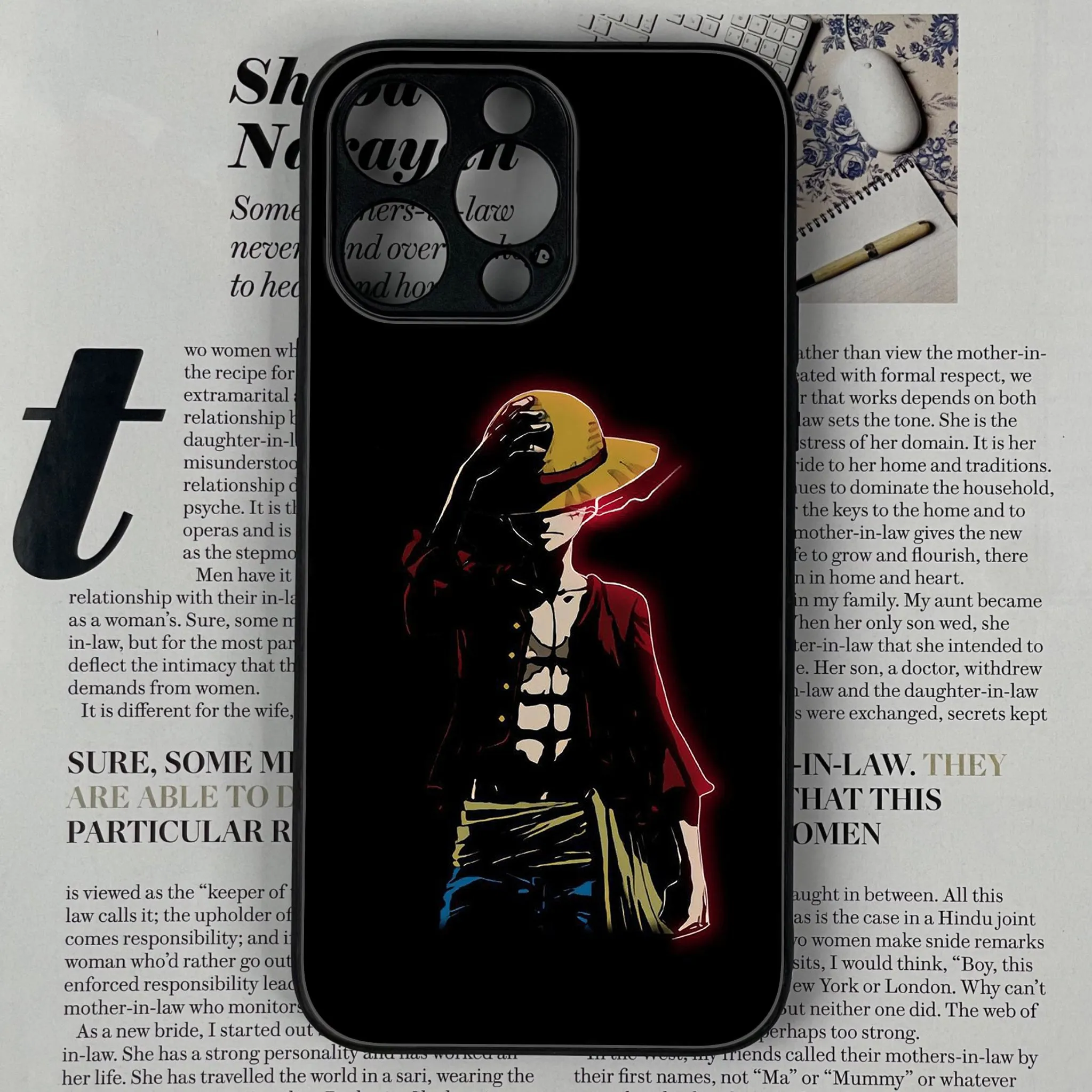 iPhone 12 pro Anime Series Glossy Phone Case