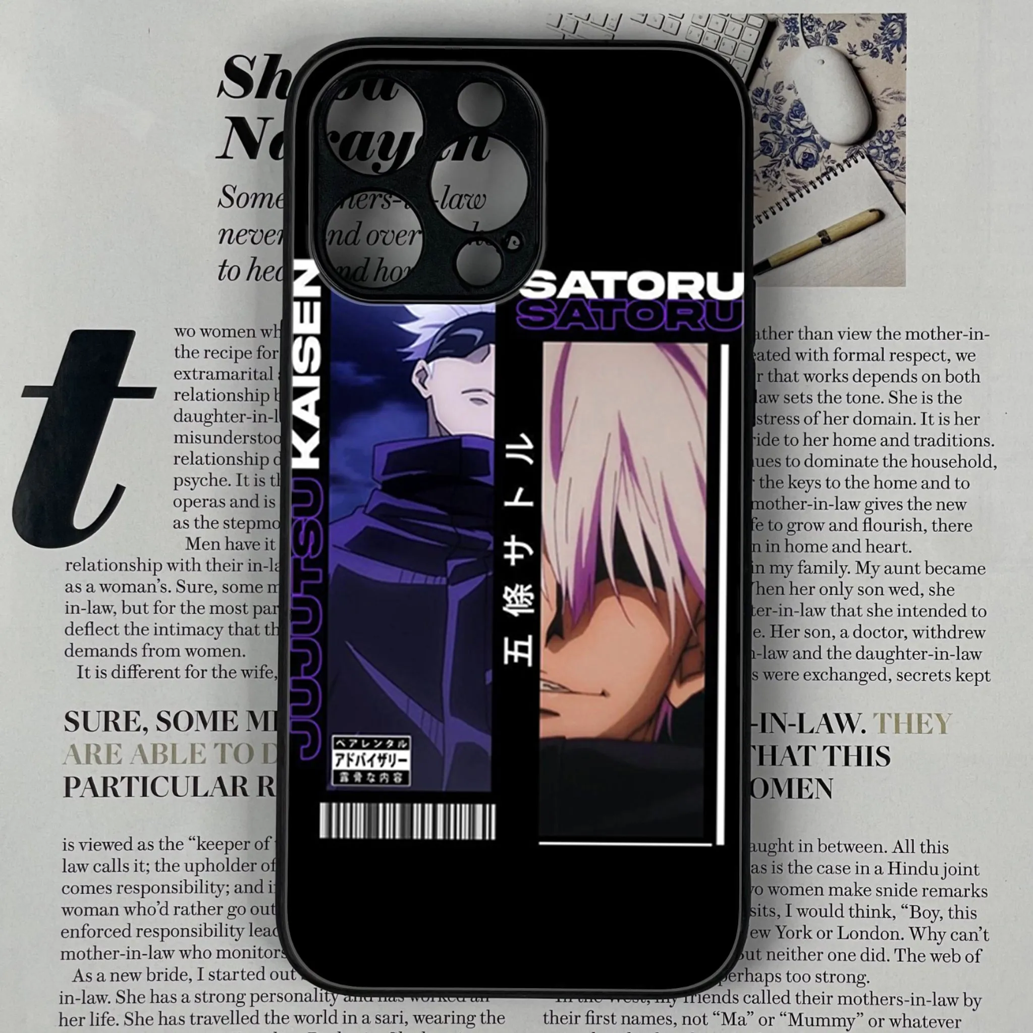 iPhone 12 pro Anime Series Glossy Phone Case