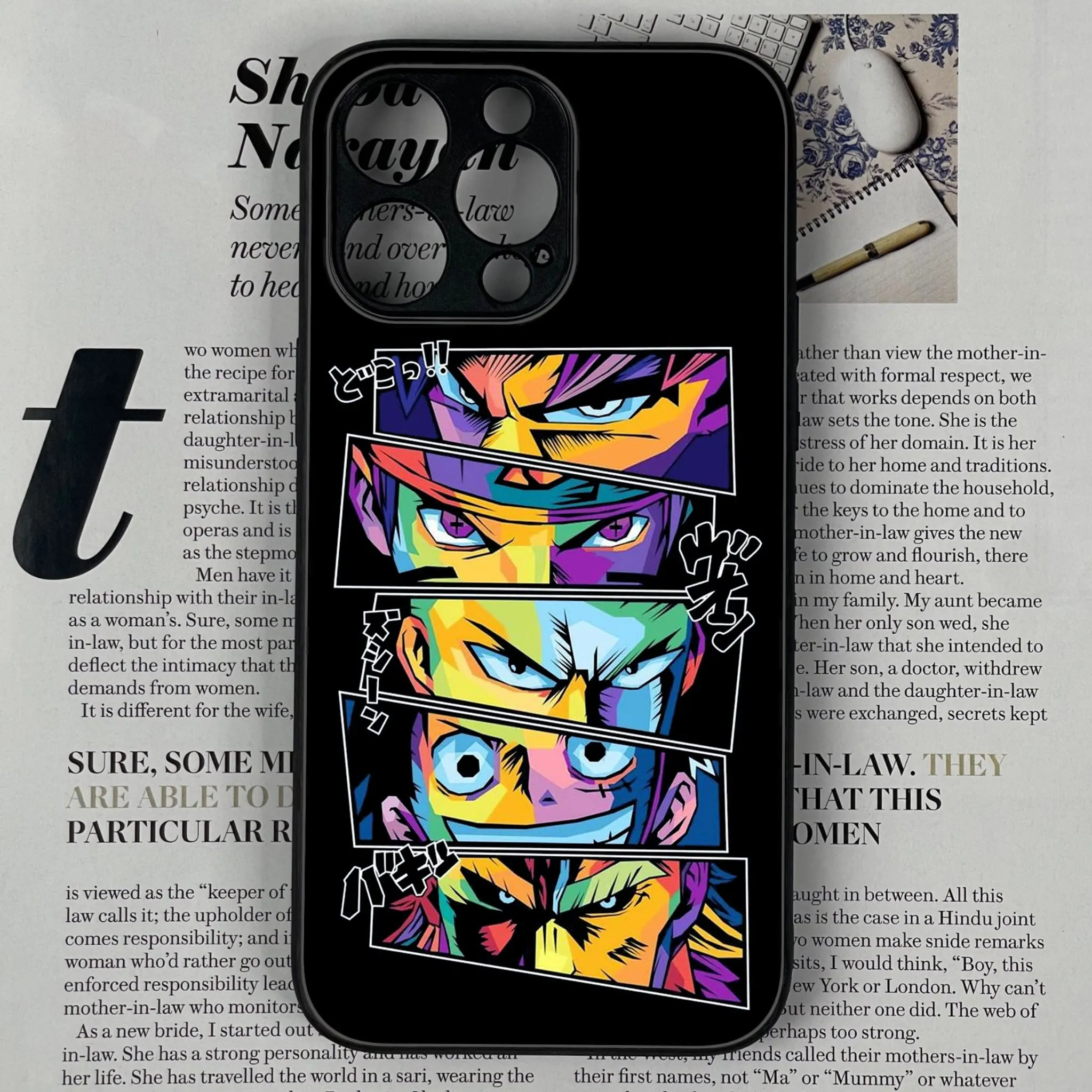 iPhone 12 pro Anime Series Glossy Phone Case