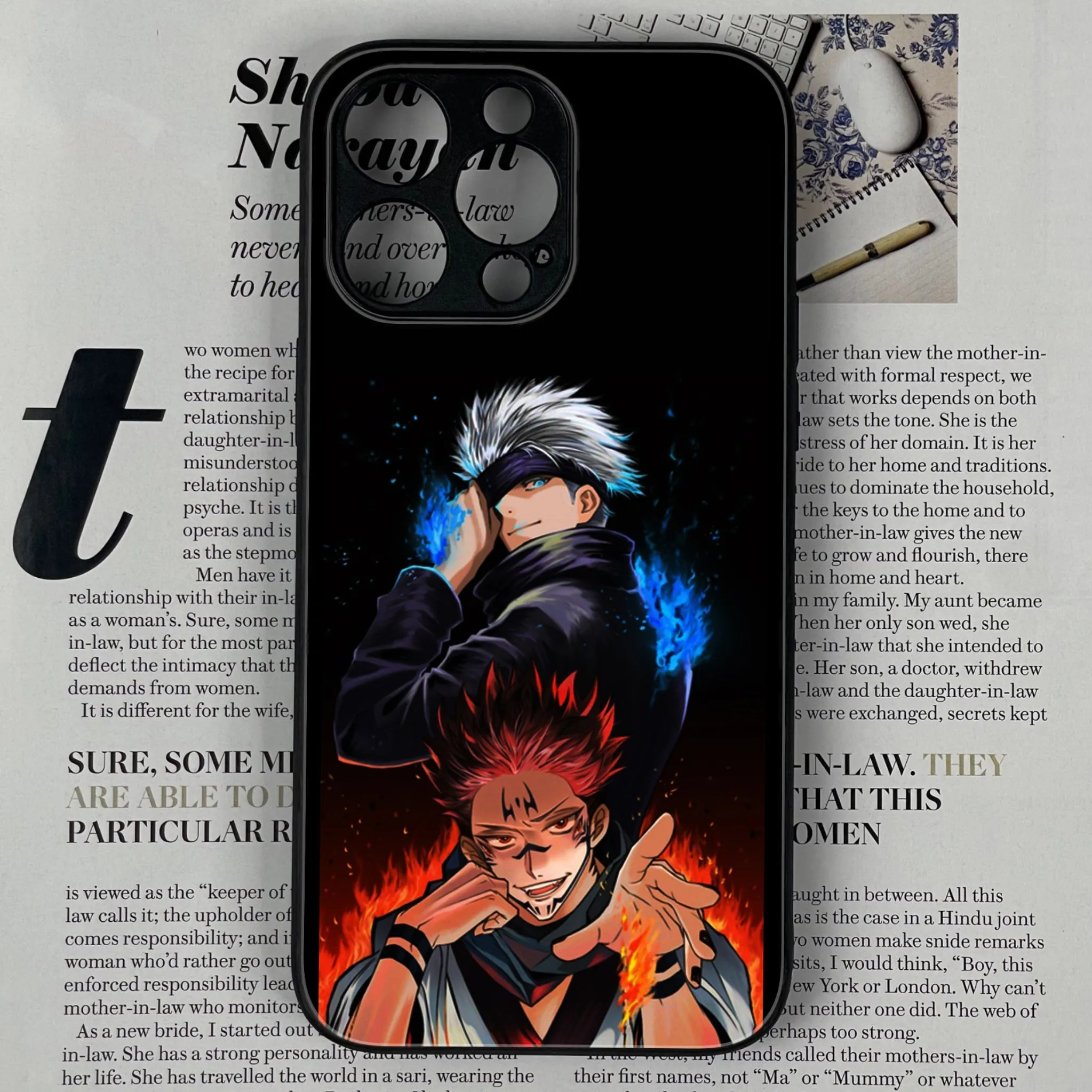 iPhone 12 pro Anime Series Glossy Phone Case