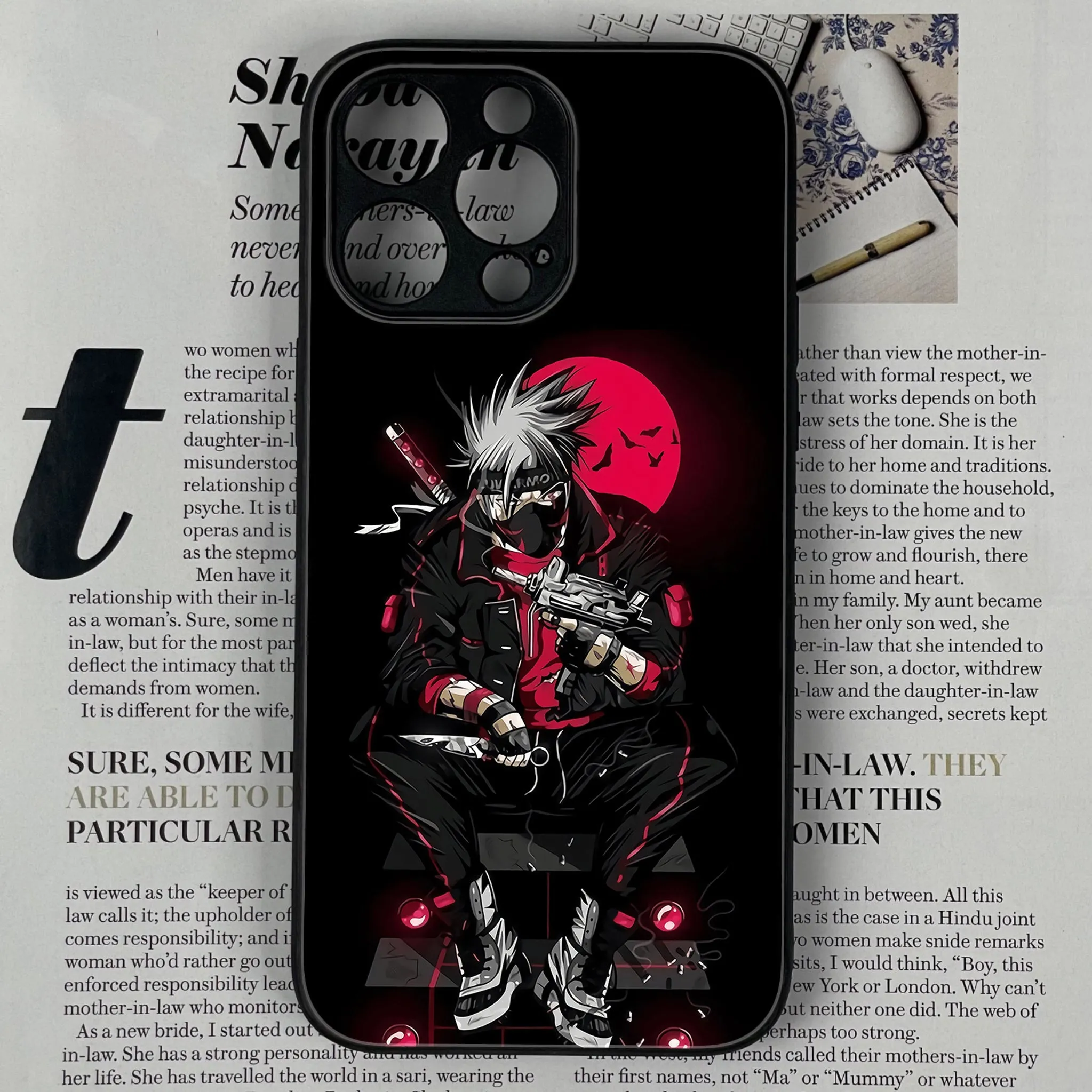 iPhone 12 pro Anime Series Glossy Phone Case