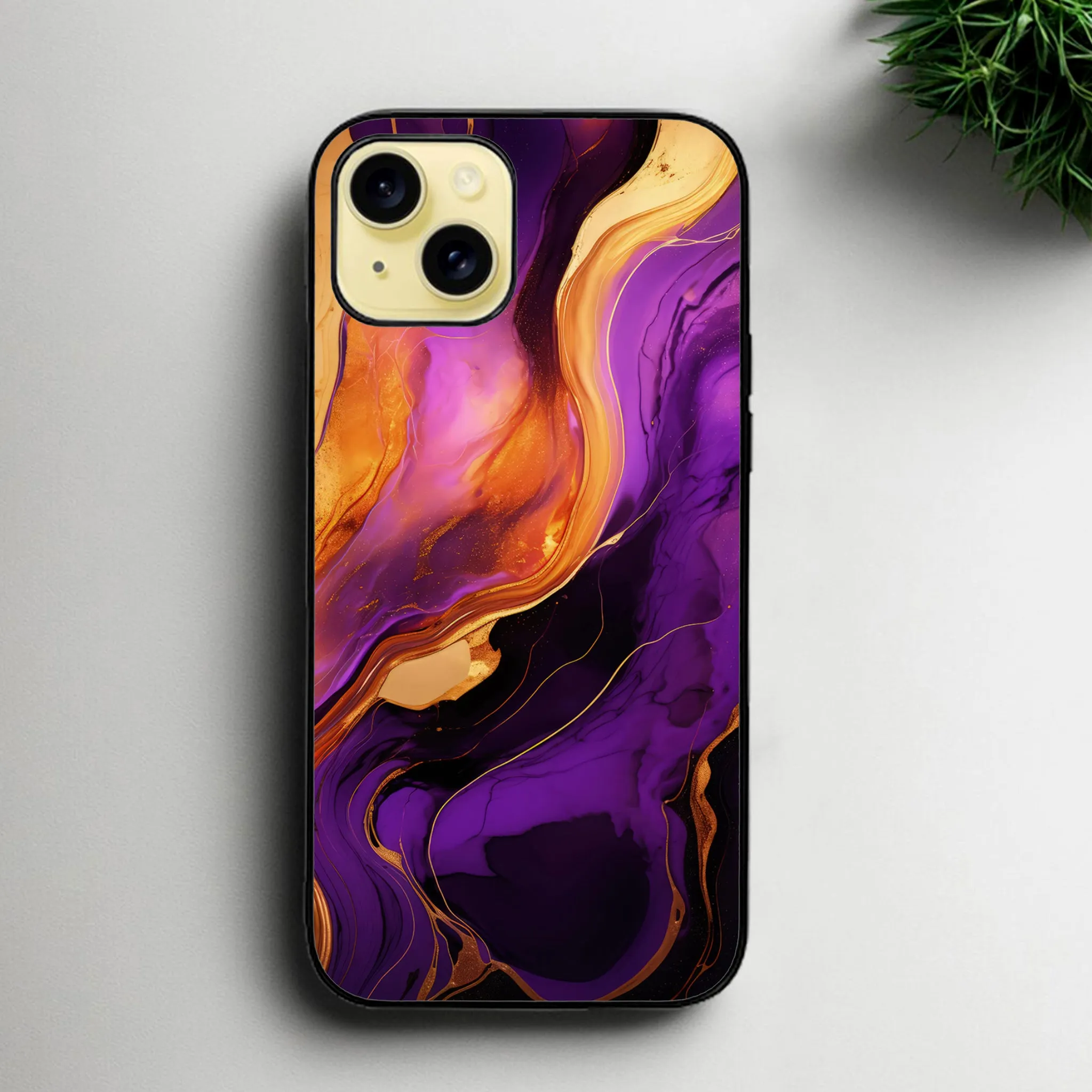 Iphone 13  Marble Series Glossy Phone Case
