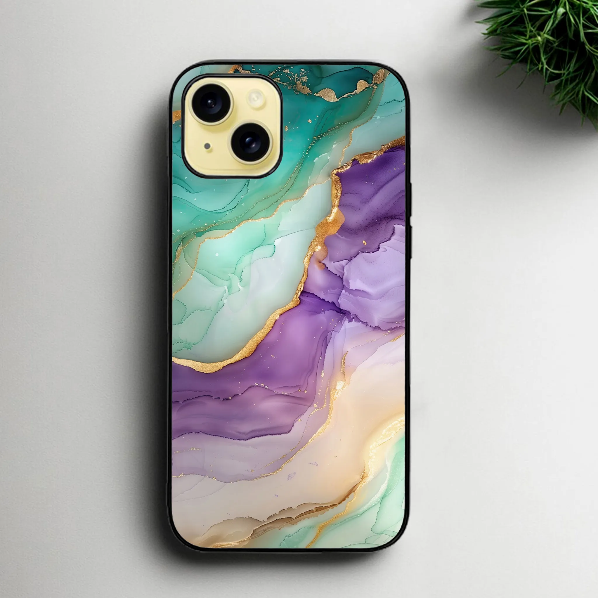 Iphone 13  Marble Series Glossy Phone Case