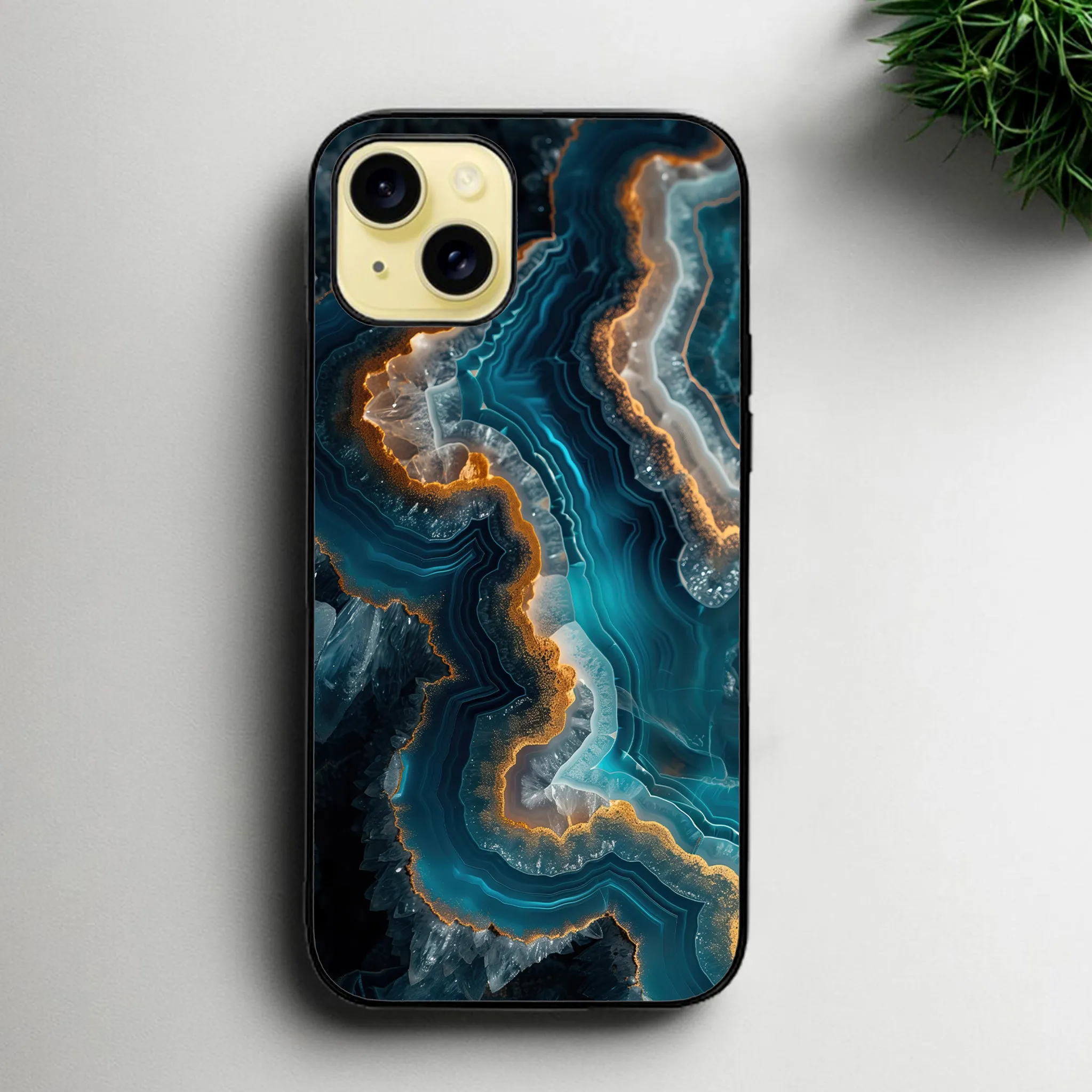 Iphone 13  Marble Series Glossy Phone Case