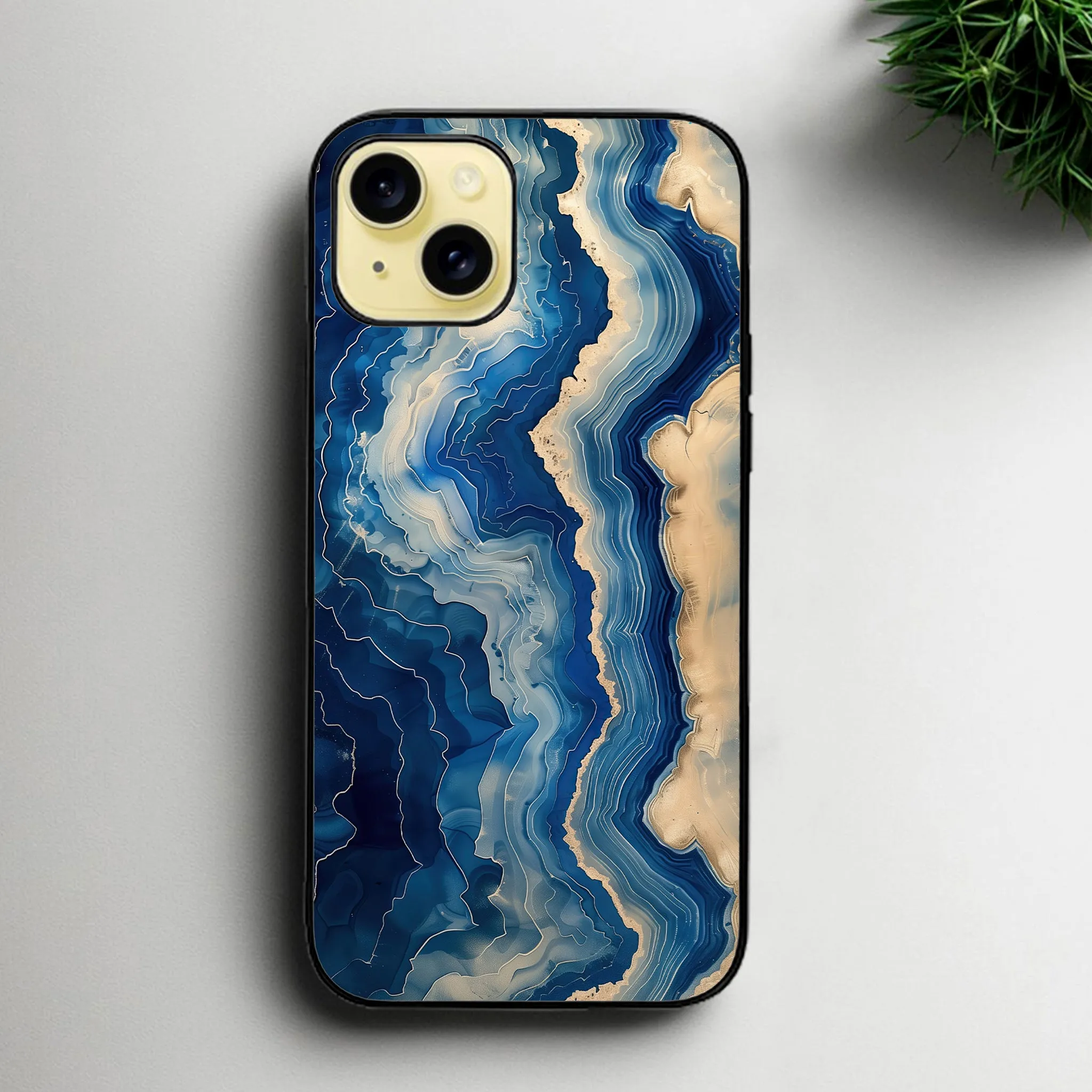 Iphone 13  Marble Series Glossy Phone Case