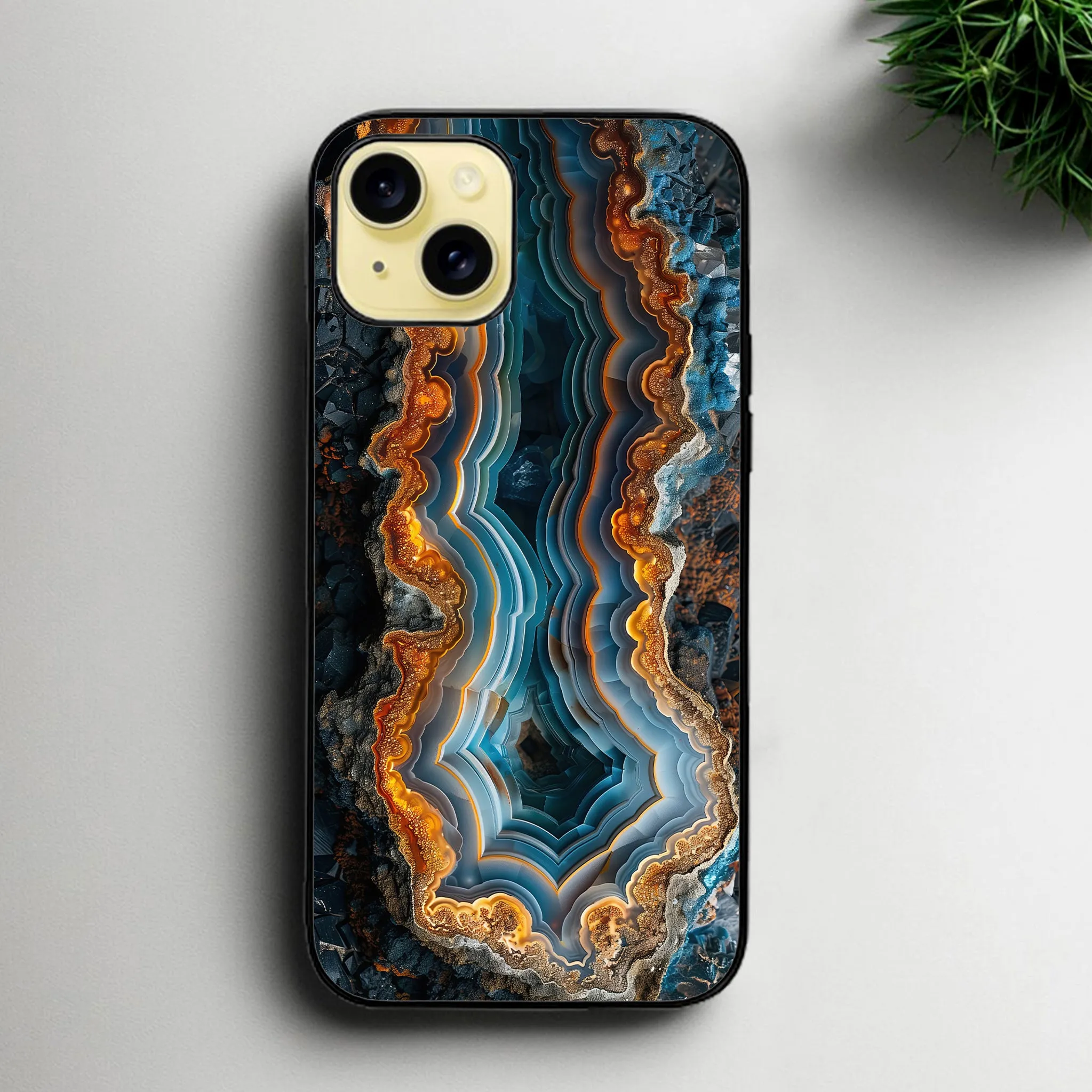 Iphone 13  Marble Series Glossy Phone Case