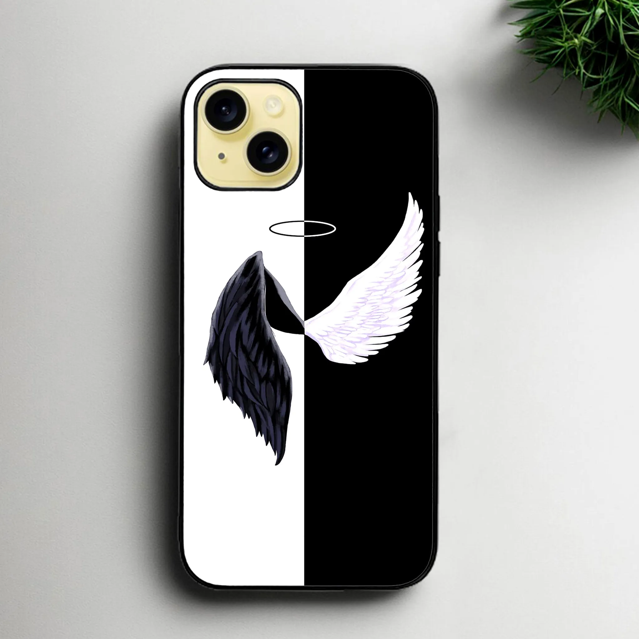 Iphone 14 Angel Wings Series Glossy Phone Case