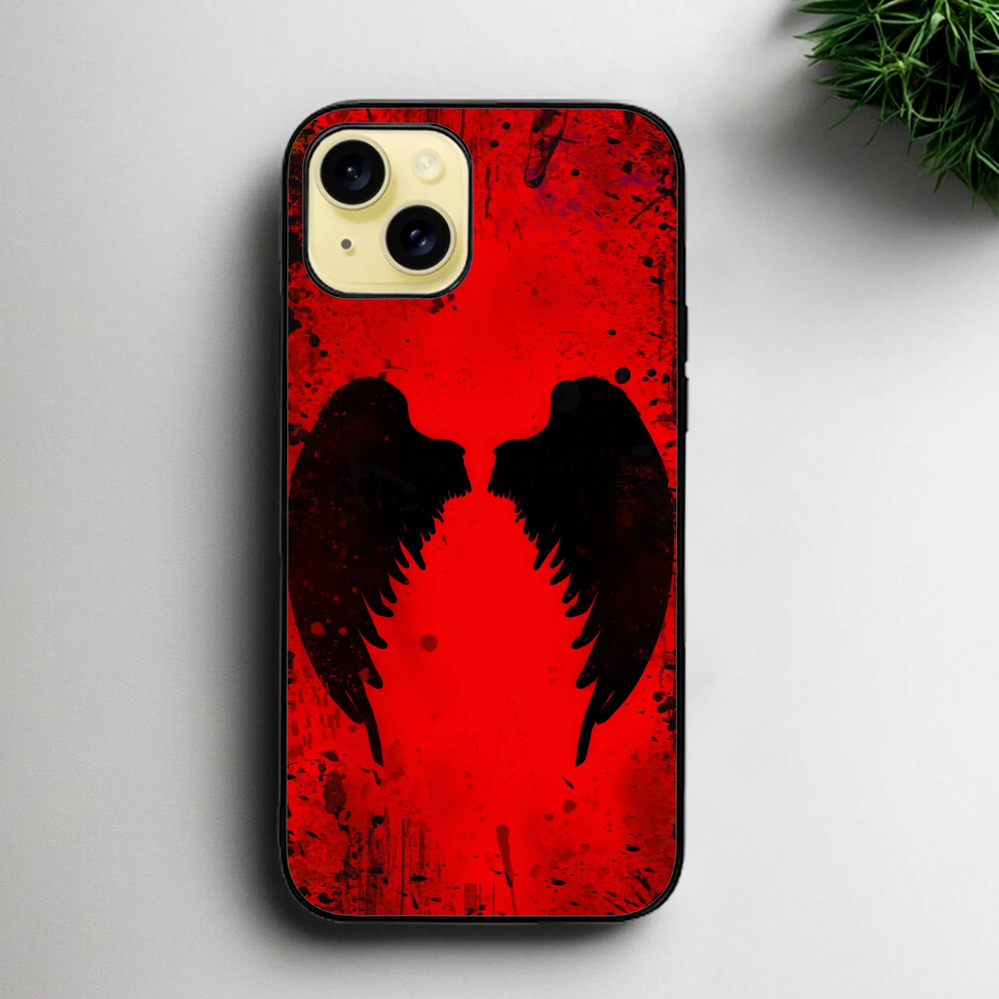 Iphone 14 Angel Wings Series Glossy Phone Case