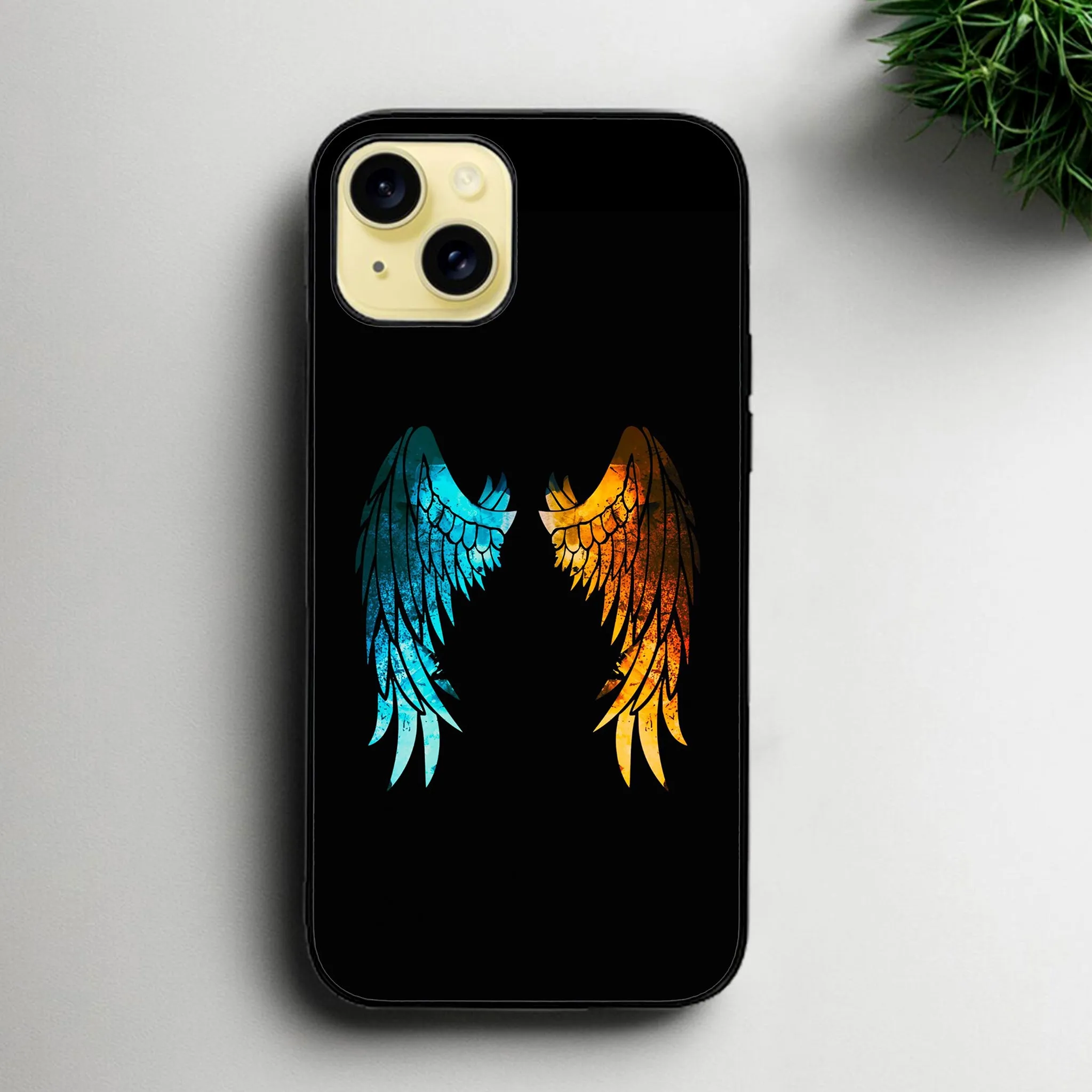 Iphone 14 Angel Wings Series Glossy Phone Case