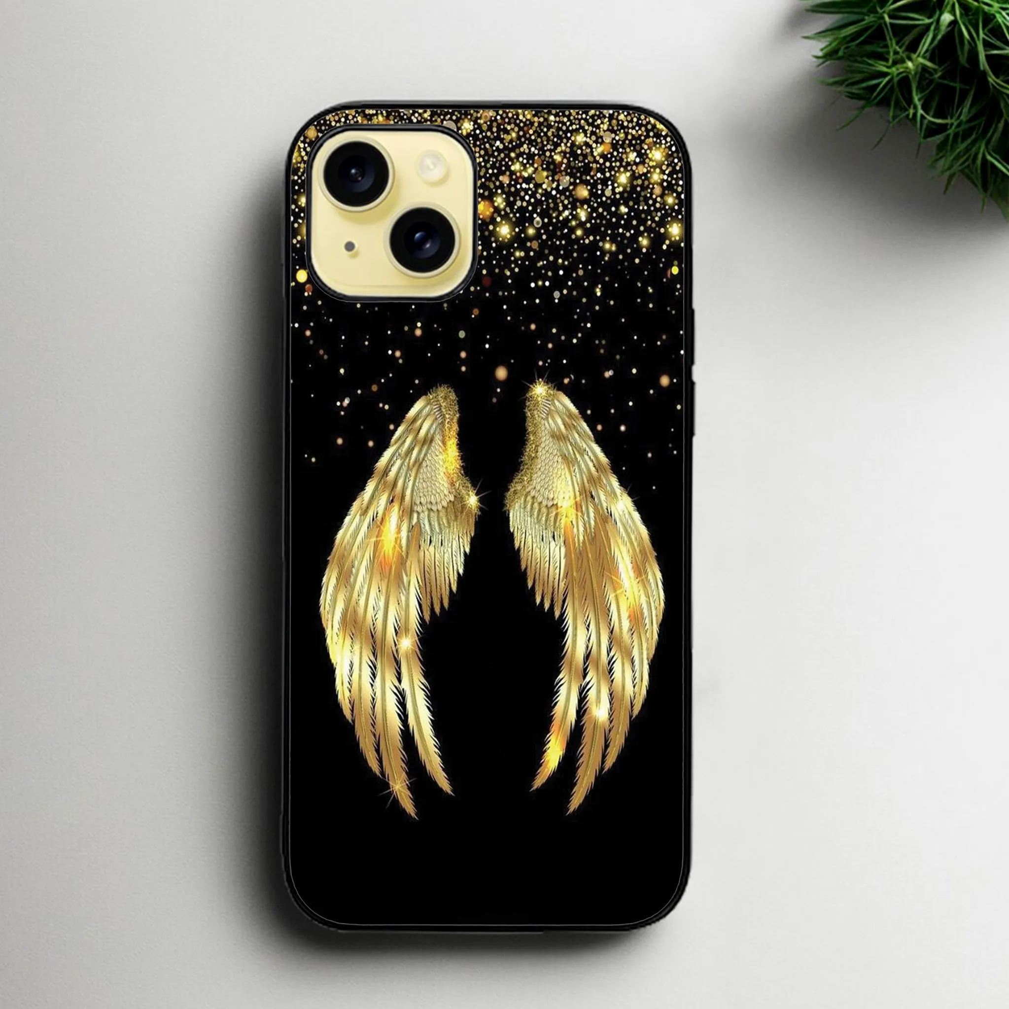 Iphone 14 Angel Wings Series Glossy Phone Case