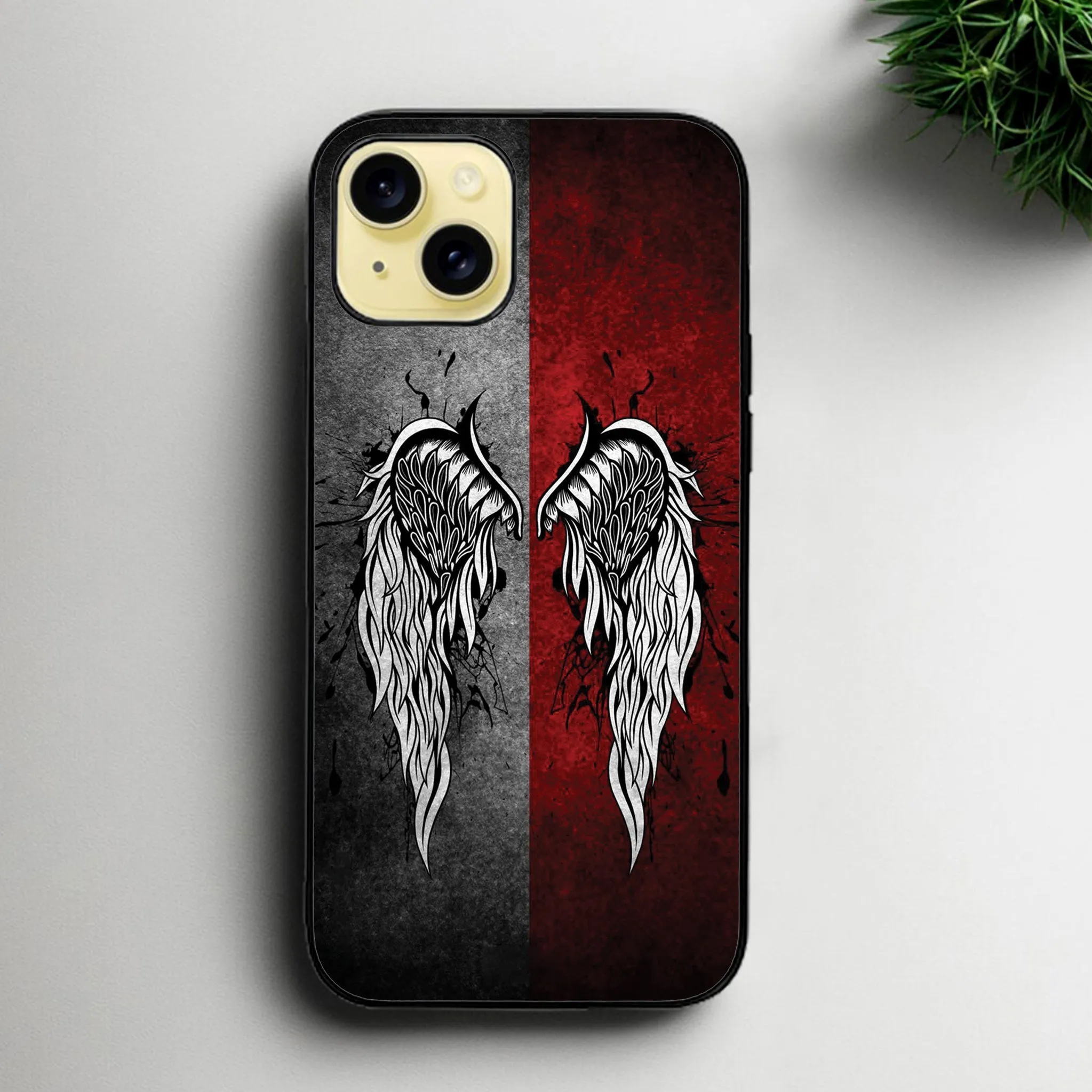 Iphone 14 Angel Wings Series Glossy Phone Case