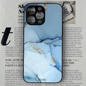 Iphone 14 pro Max Blue Marble Series