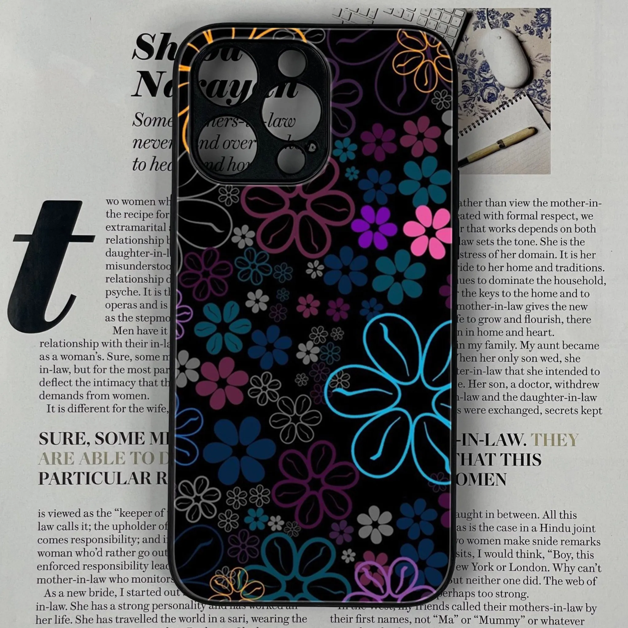Iphone 14 pro Max Floral Series  Glossy Phone Case