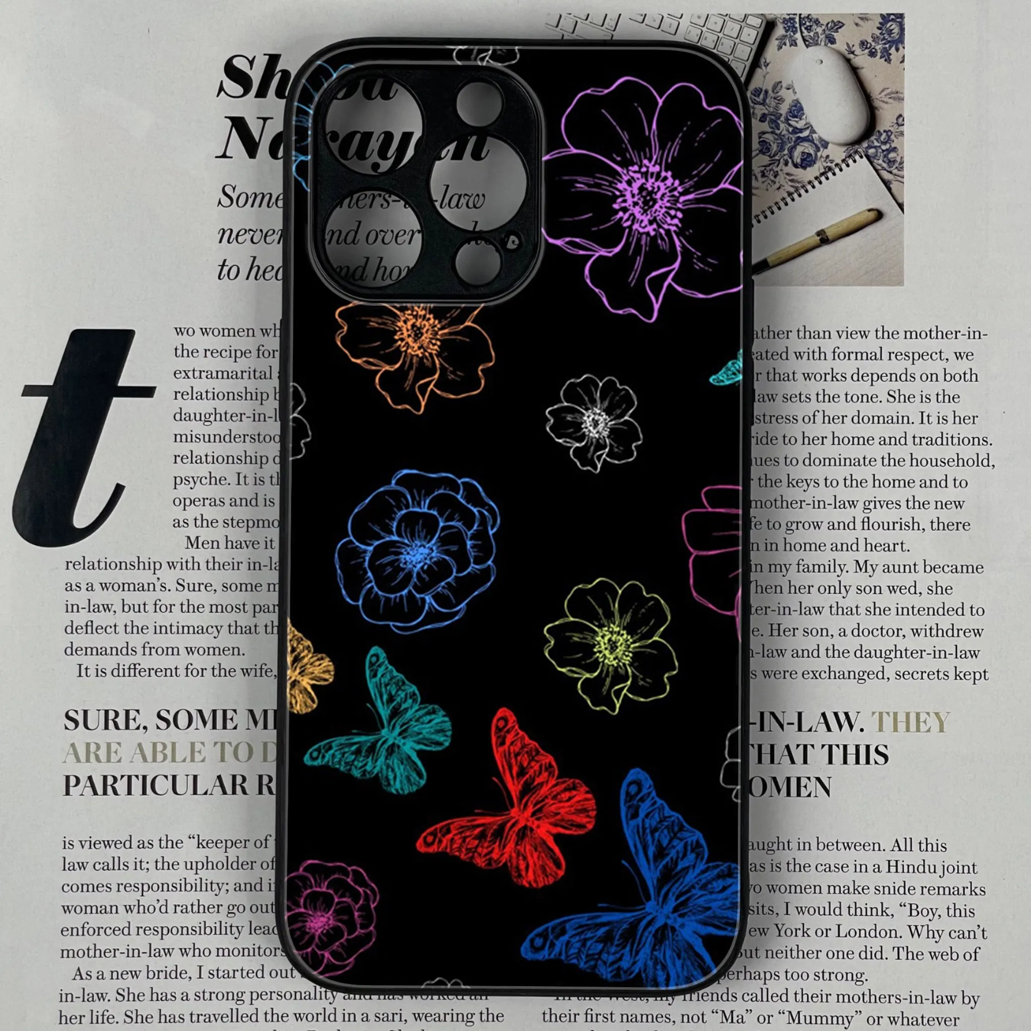 Iphone 14 pro Max Floral Series  Glossy Phone Case
