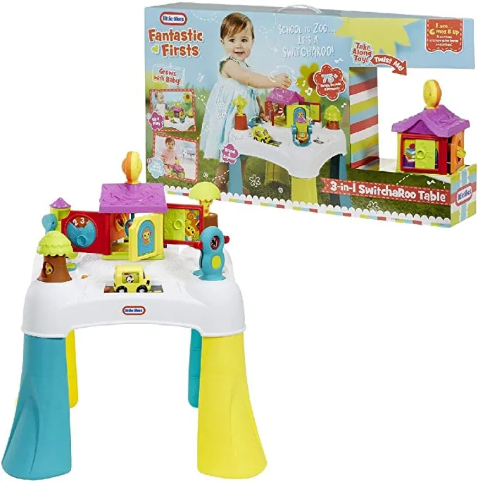 Little Tikes 3-in-1 Switcharoo Play Toy Table