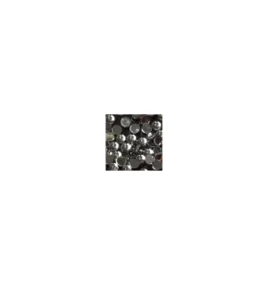 Magnetic Rhinestone Round Clear Medium 100 pcs