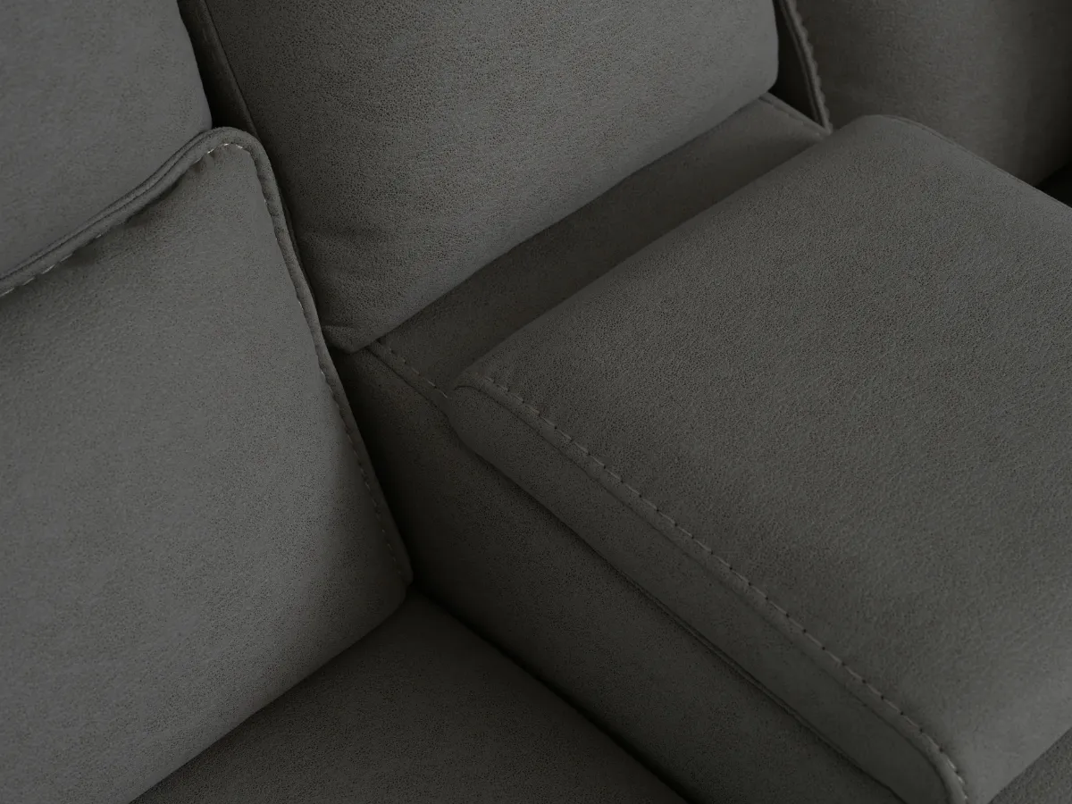 Margaret 2-pc Fabric Manual Reclining Sofa and Loveseat