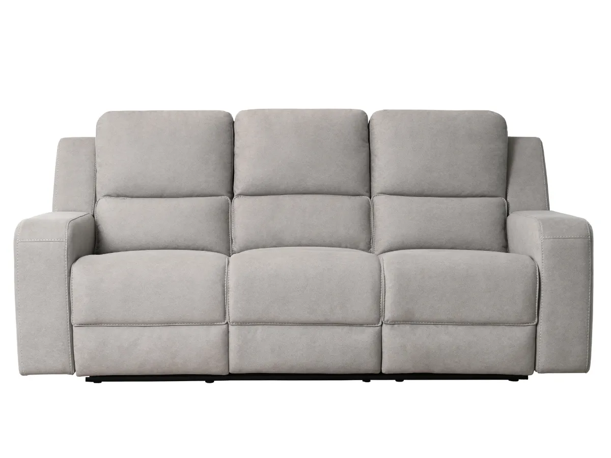 Margaret 2-pc Fabric Manual Reclining Sofa and Loveseat