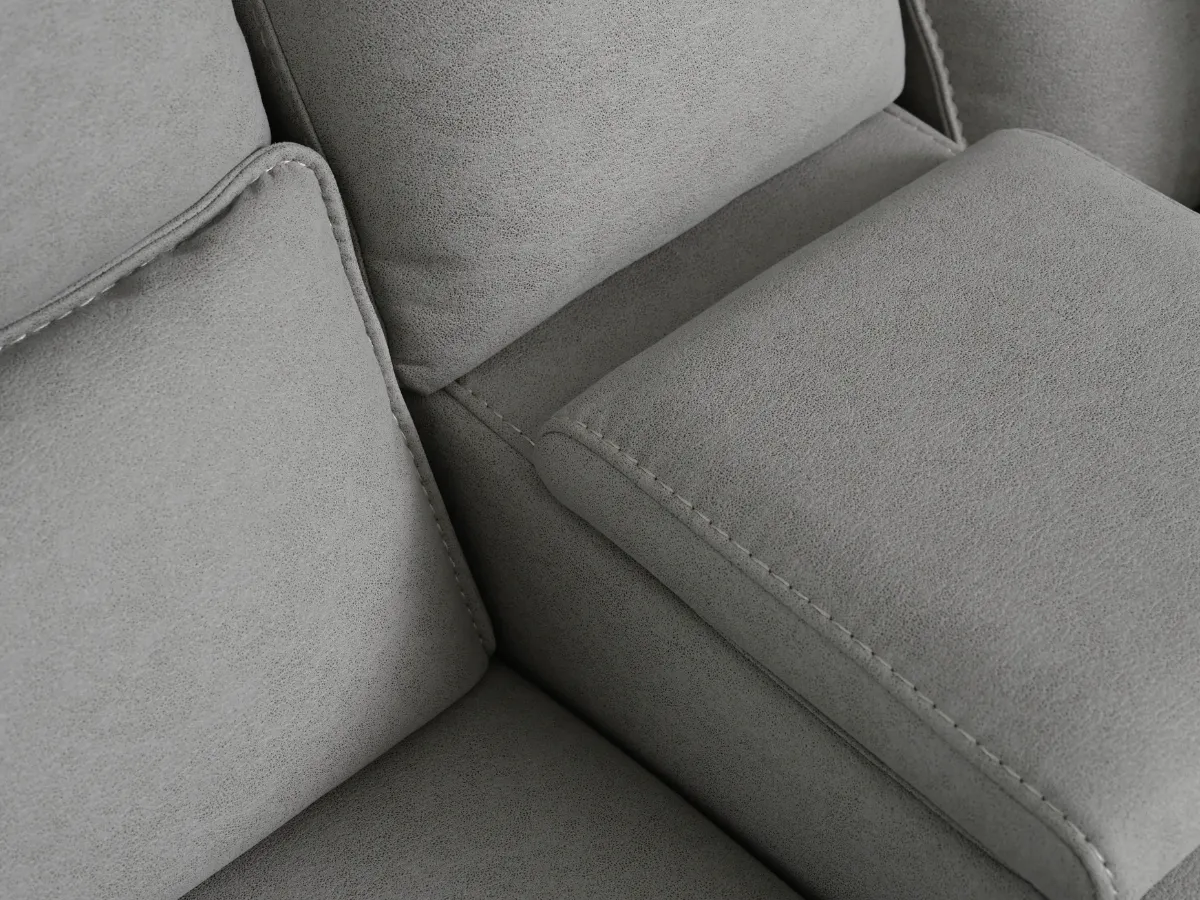 Margaret 2-pc Fabric Manual Reclining Sofa and Loveseat