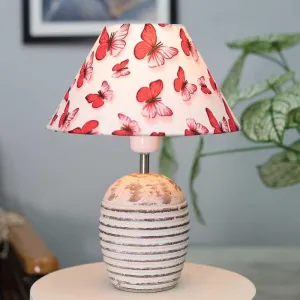 Monarch Relm White Table Lamp
