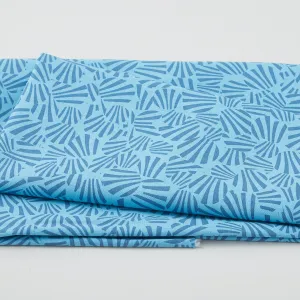 Night Fancy - Big Sliver Teal 2 Yard Cut