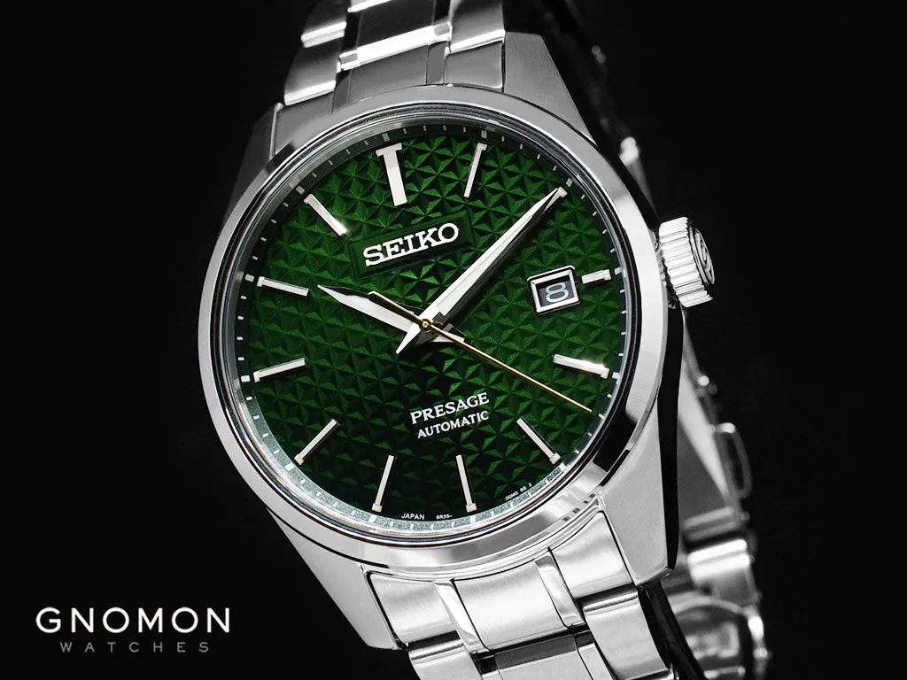 Presage Automatic Sharp Edged Tokiwa Green Ref. SARX079