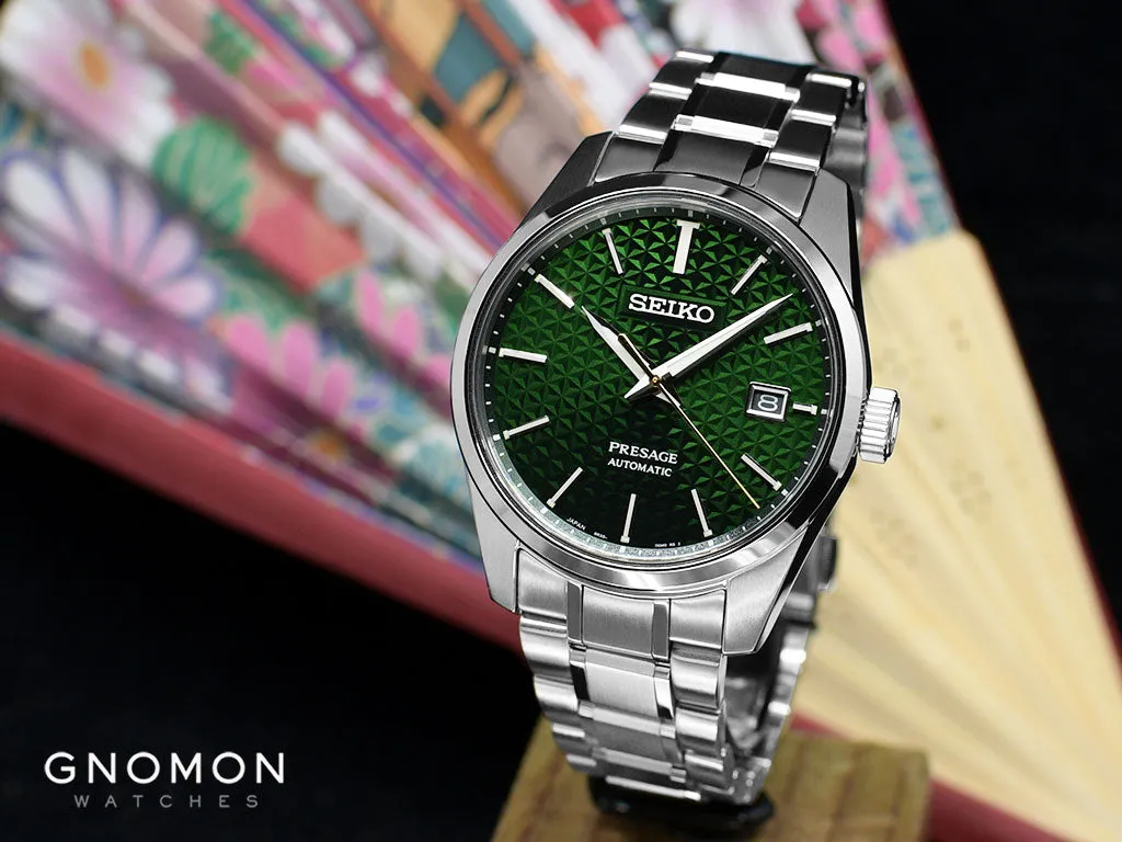 Presage Automatic Sharp Edged Tokiwa Green Ref. SARX079