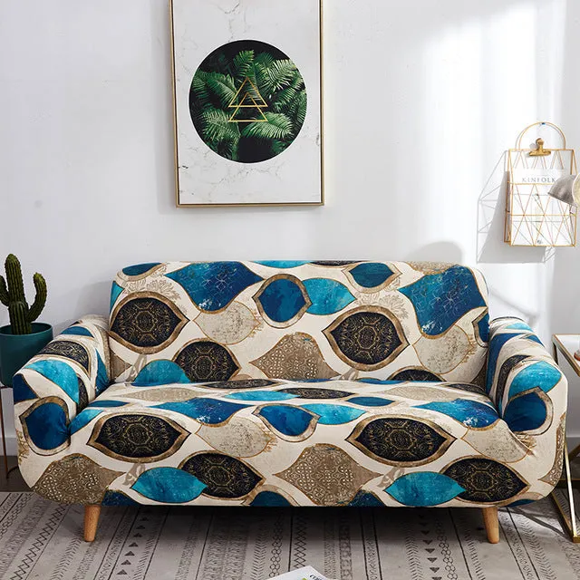 Printed Sofa Cushion Cover