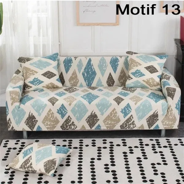Printed Sofa Cushion Cover