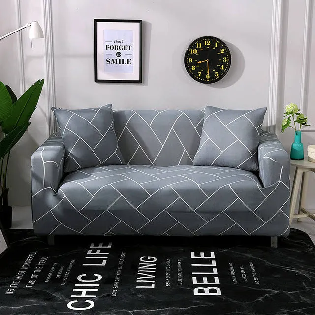 Printed Sofa Cushion Cover