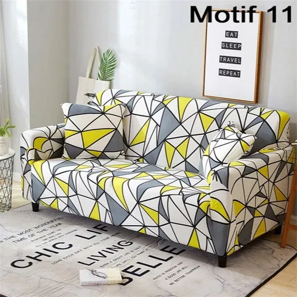 Printed Sofa Cushion Cover
