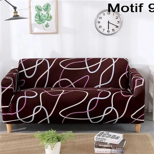 Printed Sofa Cushion Cover