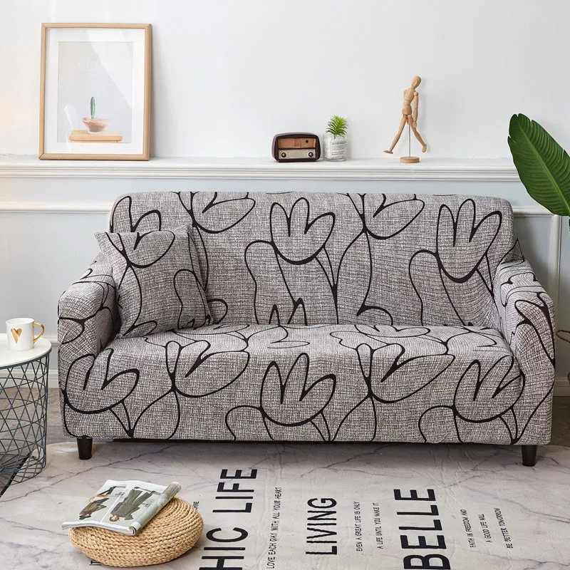 Printed Sofa Cushion Cover