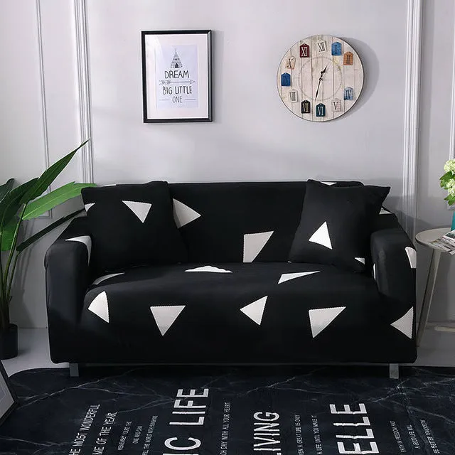 Printed Sofa Cushion Cover