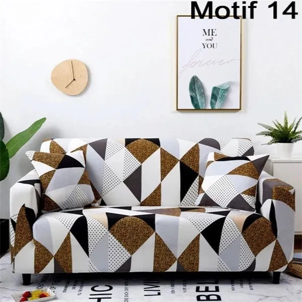 Printed Sofa Cushion Cover
