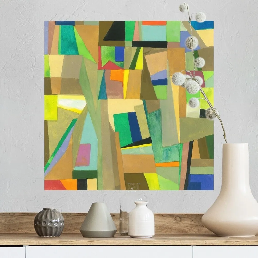 "Amsterdam (square)" Poster Print