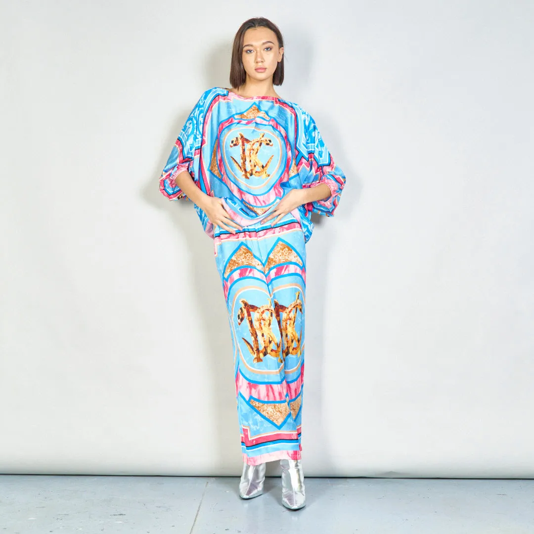 Regal medallion wide-leg pants wholesale
